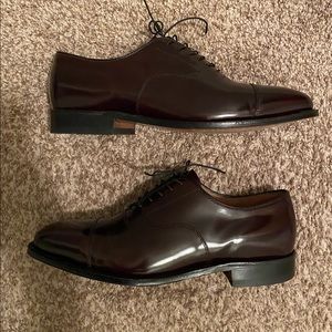 Johnston & Murphy Melton Cap Toe Wide Width